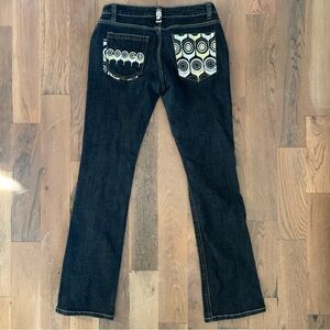 Vintage Coogi Dark Wash Women’s Embroidered Jeans Size 13/14